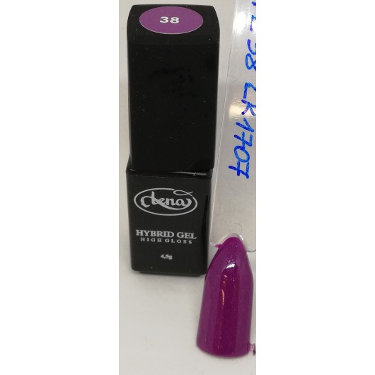 HIBRIDNI GEL U BOJI TRAJNI LAK 38