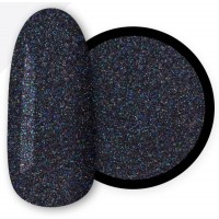 GLITTER CRNI RAINBOW 5G